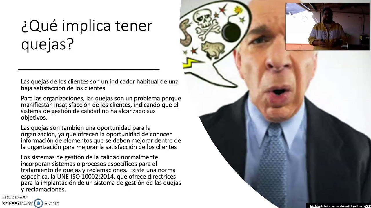 Gestión de quejas y reclamaciones