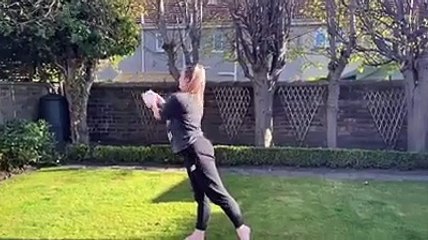Angela Watson dance school toilet roll challenge