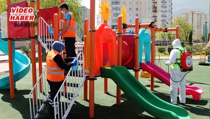 (12 Mayıs 2020) TALAS’TA PARKLAR ÇOCUKLARI BEKLİYOR