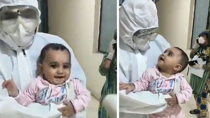 ऐसी स्माइल के सामने कैसे टिकता कोरोना? देश में सबसे छोटे मरीज ने दी वायरस को मात VIDEO