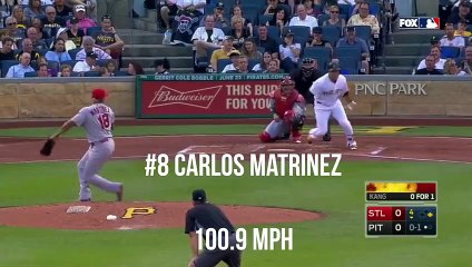 Top 10 Fastest MLB Pitchers