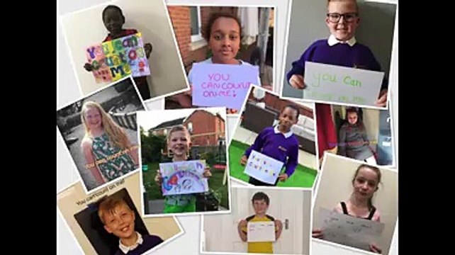 Milton Keynes school sings Bruno Mars hit 'Count on Me'