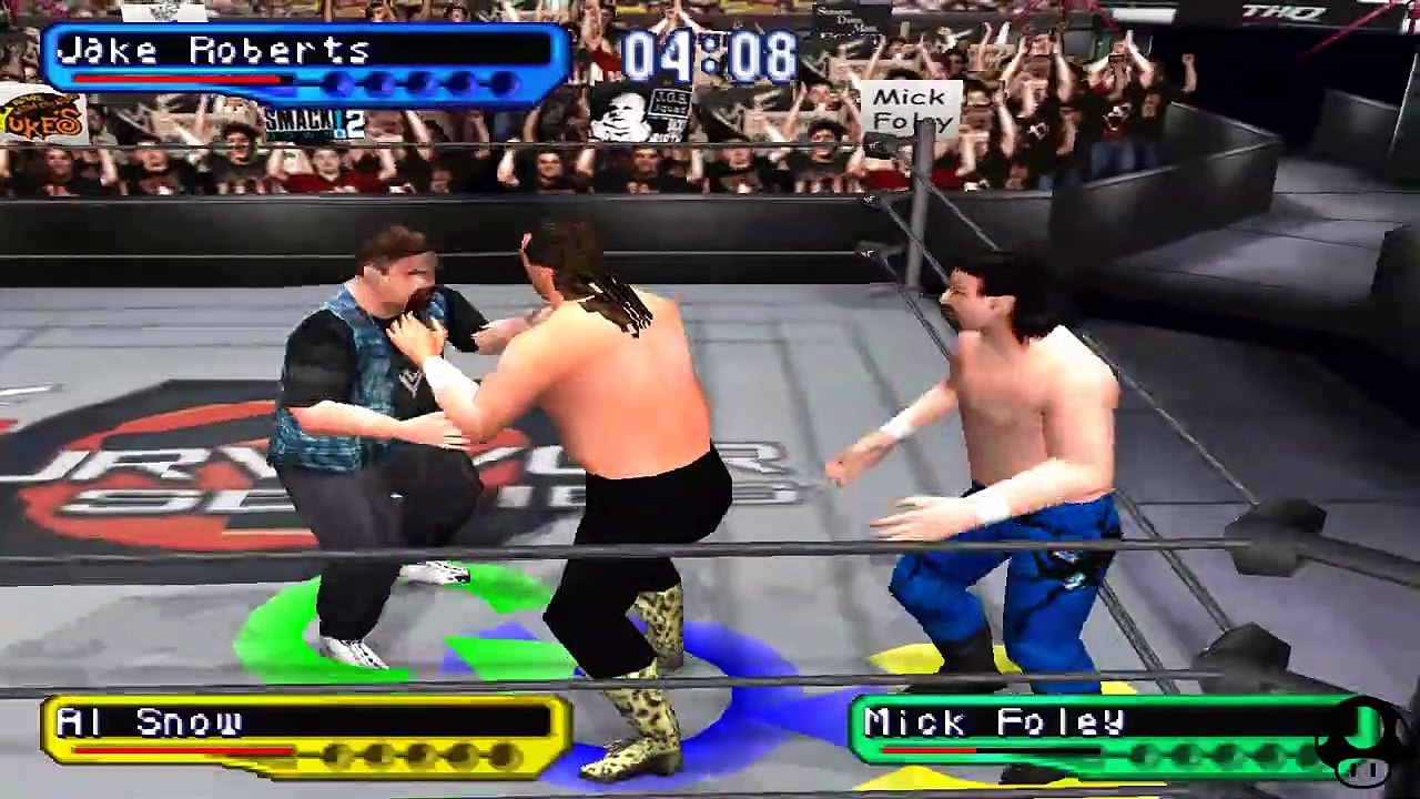 WWF Smackdown! 2 - Jake Roberts season #11