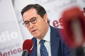 Federico entrevista a Antonio Garamendi sobre los ERTE del Gobierno