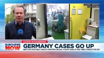Increased transmission of coronavirus in Germany, public health officials say