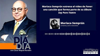 Mariaca Semprún estrenó el video oficial de su tema Fever