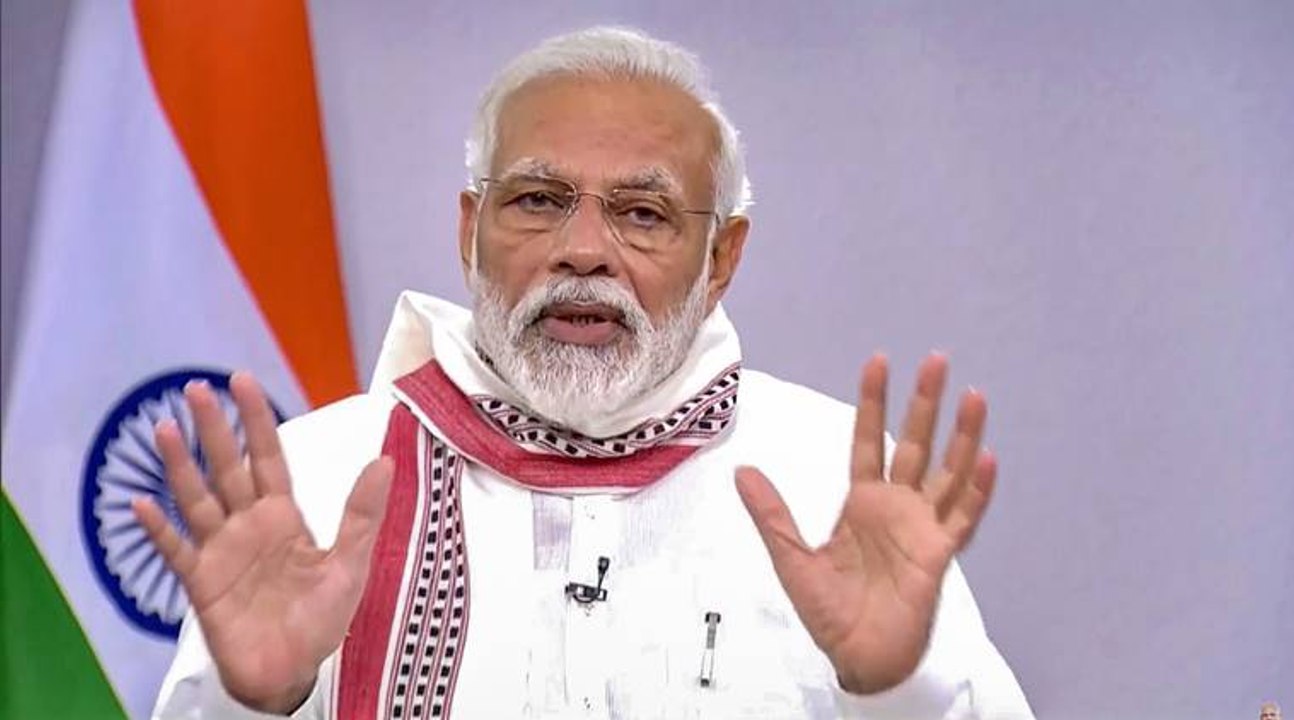 நாட்டு மக்களுக்கு பிரதமர் மோடி உரை - நேரலை