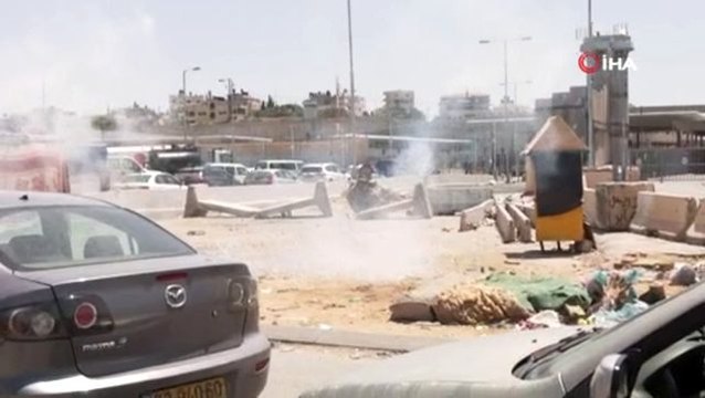 İsrail askerleri Kudüs'te Filistinli bir gence ateş açtı