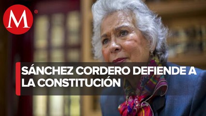 Sánchez Cordero celebra decisión de la Corte sobre 'ley Bonilla'