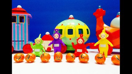 TELETUBBIES Toys Counting Chocolate Pumpkins-