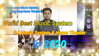 World best Sony Music System// sony home theater //sony boombox with bluetooth