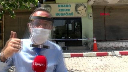 Testi pozitif çıkan berber karantinada-EK