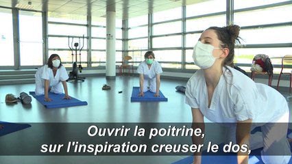 A Strasbourg, l'hôpital prend soin de ses soignants éprouvés par le Covid