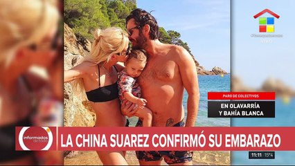 La China Suárez confirmó su embarazo