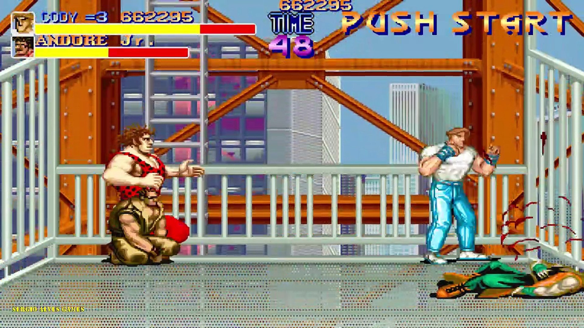 FINAL FIGHT - GAMEPLAY COMPLETO COM CODY (ARCADE)