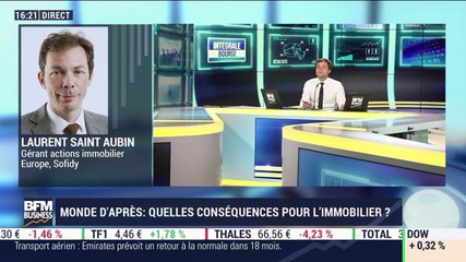 Laurent Saint-Aubin (Sofidy) : immobilier coté, valeur refuge pour les épargnants ? - 12/05