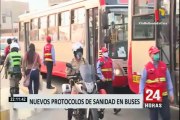 Supervisan cumplimiento de protocolos de sanidad en el transporte público