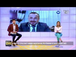 Kanabisi, 1 apo 2 cigare çfarë problemi ka, debati në studio - Shqipëria Live, 12 Maj 2020