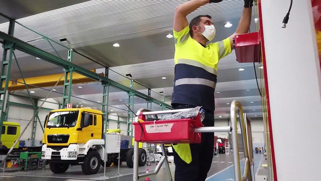 Nuevos vehículos del Infoca para la protección del patrimonio forestal de Andalucía