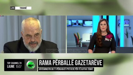 Rama përballë gazetarëve/ Kryeministri do t’i përgjigjet pyetjeve për të gjitha temat