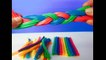 Braiding Rainbow Twizzlers Candy Licorice Game
