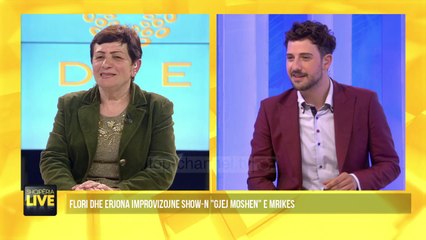 Flori dhe Erjona gjejnë moshën e të ftuarës - Shqipëria Live,12 Maj 2020