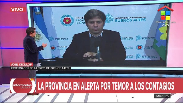 Axel Kicillof: Si falla lo vamos a pagar con vidas