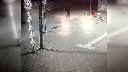 Sokağa çıkma kısıtlamasının bitimine dakikalar kala kasap dükkanına böyle kurşun yağdırdı