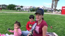 Déconfienement + soleil = les marseillais dans l'herbe au Prado