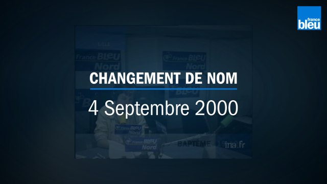 4 septembre 2000 : Radio France Fréquence Nord devient France Bleu Nord