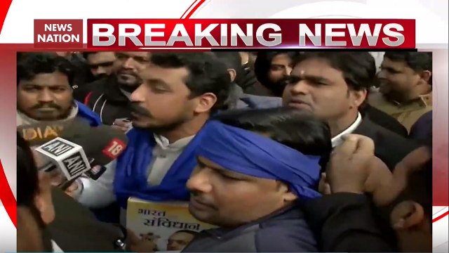 Bhim Army's Chandrashekhar Azad Joins Anti-CAA Protest At Jama Masjid