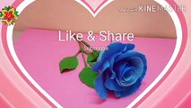 Rose flower/crepe paper decorations/ Rose DIY paper/ Rose DIY ideas,/ Rose Day flower/DIY/ Rose DIY 