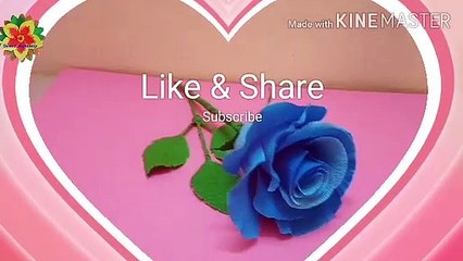 Скачать видео: Rose flower/crepe paper decorations/ Rose DIY paper/ Rose DIY ideas,/ Rose Day flower/DIY/ Rose DIY Crepe paper/ DIY craft/ home decor and design/ home decor/ Crepe paper flower/ flowers/ paper flower/ gift ideas/ Valentine Day gift