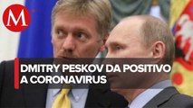 Vocero del presidente ruso Vladimir Putin da positivo a covid-19