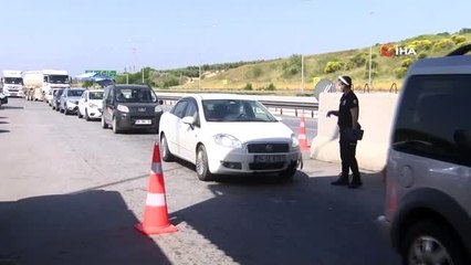 Adana'ya giren bütün araçlar tek tek incelendi