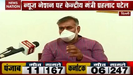 Watch the exclusive interview of Minister Prahlad Patel on Lockdown