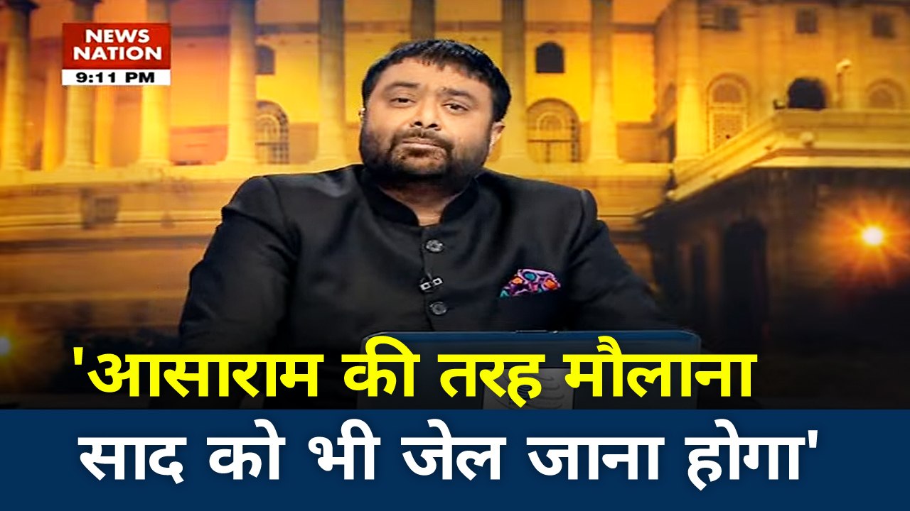 बहस के दौरान वरिष्ठ पत्रकार दीपक चौरसिया ने मौल...