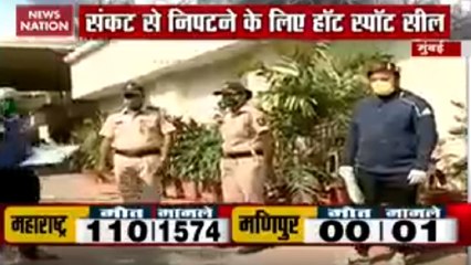 मुंबई के विले पार्ले में कोरोना योद्धा को दिए किट