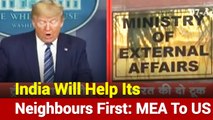 India To Help Neighbouring Nations First: MEA Reply To US