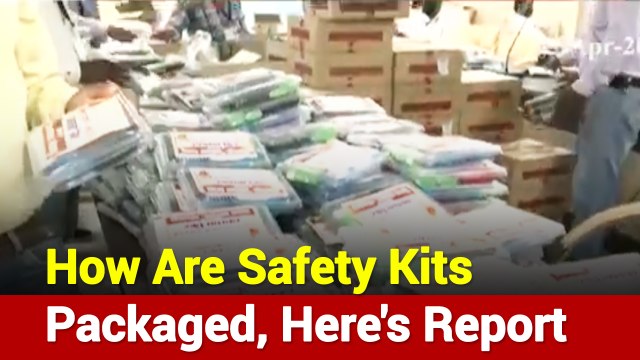 COVID-19: How Safety Kits Are Packaged In Gorakhpur, Here's Report