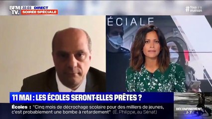 Fransa Milli Eğitim Bakanı tuvaletten canlı yayın yapınca pantolonsuz çıktı