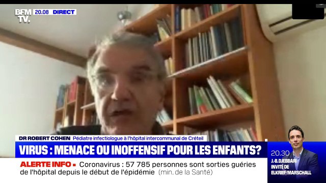 Selon une étude réalisée par le pédiatre Robert Cohen, les enfants sont très peu porteurs du coronavirus