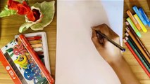 Simple landscape drawing | how to draw easy simple landscapes for beginners