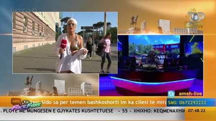 Fiks Fare/ Monitorime/ Gazetarja raporton me bikini në mes të Tiranës