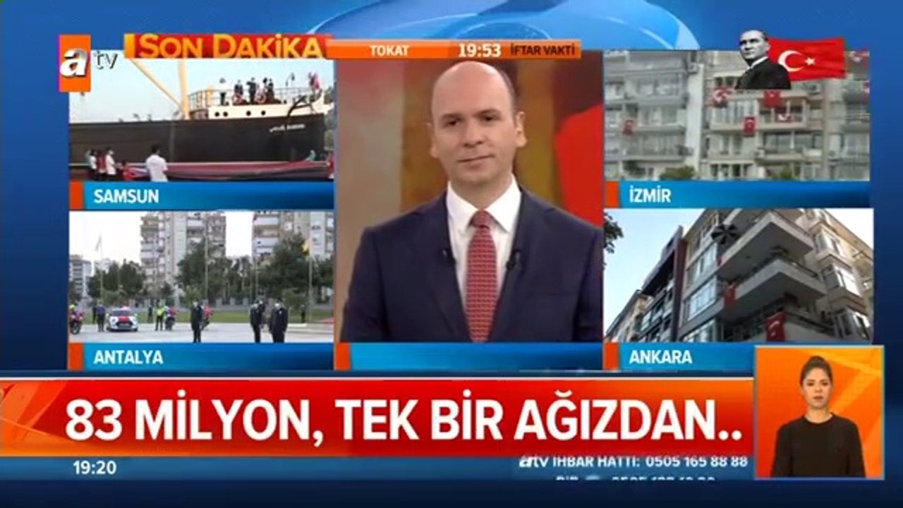 19 Mayıs saat 1919’da milyonlar balkonlara çıktı!
