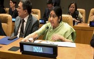 Peace in South Asia essential for progress, says Sushma Swaraj at UNGA