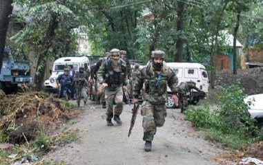 J&K: Security forces open gun fire to fight terrorists