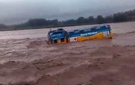 Uttar Pradesh: Oil tanker swept away by floodwater in Bijnor