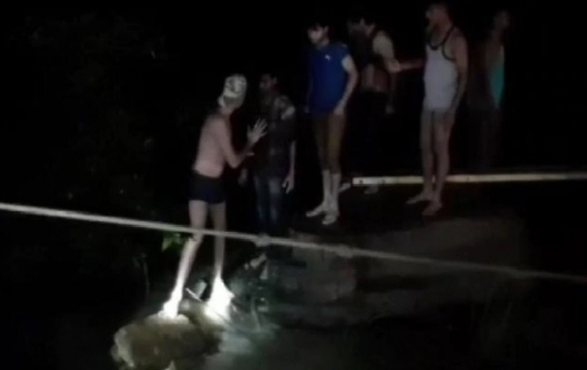 Madhya Pradesh: 45 stranded rescued from Sultan Garh waterfalls