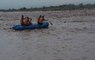 Uttarakhand: SDRF saves people from drowning as flood water breaches bridge